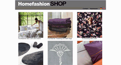 Desktop Screenshot of homefashionshop.de